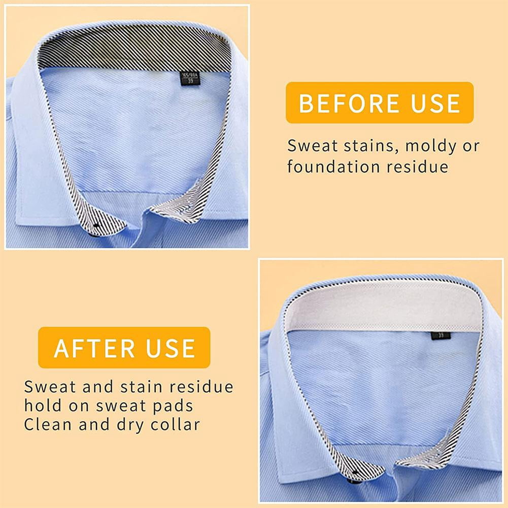 remove sweat stains from dress shirt collar Collar/Cuff Stains on White Shirt : r/CleaningTips