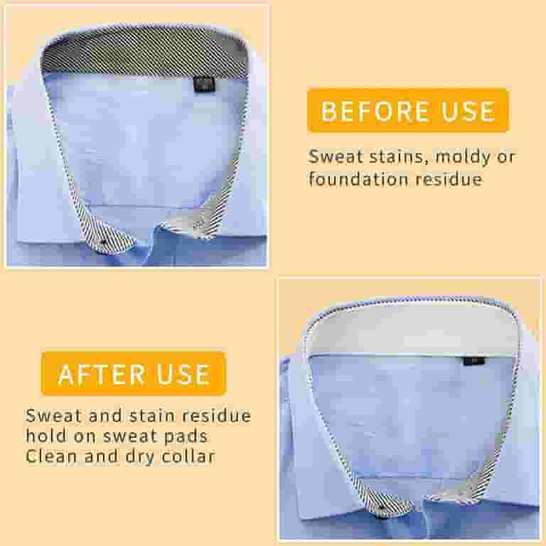 remove sweat stains from dress shirt collar Collar/Cuff Stains on White Shirt : r/CleaningTips