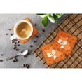thumbnail image 3 of Baby Fox Polkadot Foam Coaster Set of 4, 3 of 3