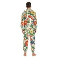 thumbnail image 4 of FORMRS Onesies Pajama for Adults Unisex Hoodie Winter Jumpsuit One Piece Sleepwear, Sizes S-2XL, Colorful Flowers Pattern, 4 of 7
