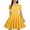 Yellow, variant on Sngxgn Women's A Line Midi Dress Straps V Neck Slit Party Slip Dress(Blue,XL)