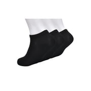 Wonder Nation Boys 3-Pack No Show Socks, Shoe Sizes S (4.5-8.5) - L (3-9)