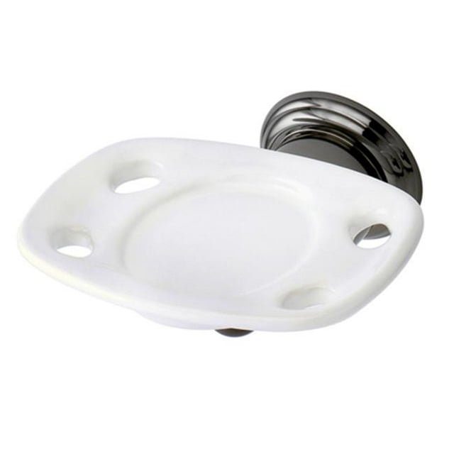 Water Onyx Toothbrush & Tumbler Holder, Black Nickel