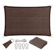 thumbnail image 1 of Malla Sombra 3*4 m 90% Raschel Para Jardin Reforzada Espesar CAFE, 1 of 5