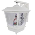 thumbnail image 4 of Northlight LED Lighted Musical Snowman Christmas Street Lamp Decoration - 17.75", 4 of 5