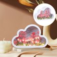 thumbnail image 4 of 1 juego de lámpara de noche de escritorio con forma de nube y tulipán para dormitorio, luz de noche para el hogar, 4 of 6