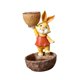 thumbnail image 1 of Divertida estatua de conejo, , decoraciones, manualidades, escultura, bonsái, , estatuilla, escultura de Animal para decoración de patio, Naranja Sunnimix Macetas de bonsái, 1 of 8