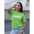 thumbnail image 2 of I'm Having A Good Day T-Shirt Women -Smartprints Designs, Female 5X-Large, 2 of 4