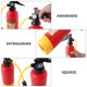 thumbnail image 4 of KAKOWELY 2 extintores de incendios, pistolas de agua de juguete, juguetes de verano para exteriores, juguete de bombero, 4 of 5