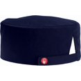 thumbnail image 1 of Gorro para Chef Unisex Chef Works Azul Marino Talla Pequeña/Mediana, 1 of 1