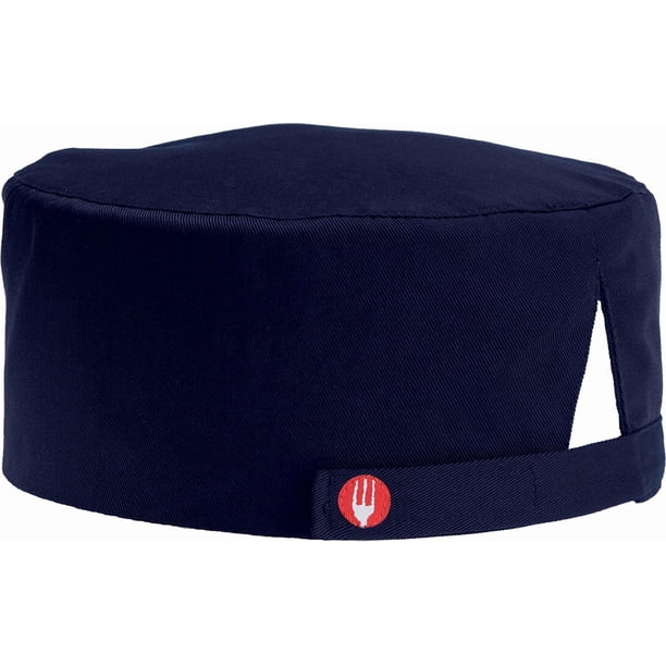 Gorro para Chef Unisex Chef Works Azul Marino Talla Pequeña/Mediana