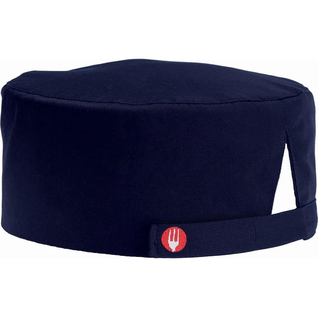 Gorro para Chef Unisex Chef Works Azul Marino Talla Pequeña/Mediana