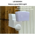 thumbnail image 5 of IQ America Battery-Powered 500 Lumen LED Motion Security Flood Light WH, 5 of 6