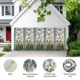 thumbnail image 2 of Vintage Floral Garage Door Cover Banner 6 x 13 FT,Retro Abstract Art Summer Flowers Watercolor Garage Door Curtains Backdrop with Grommets for Indoor Outdoor Wall Party Porch Yard Decor Background, 2 of 9