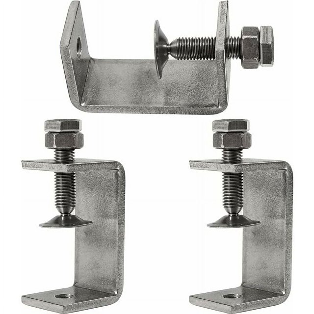 3 abrazaderas en C resistentes de 65 mm de acero inoxidable 304, para abrazaderas, tensores, herramientas para trabajar la madera, bricolaje y reparación de automóviles
