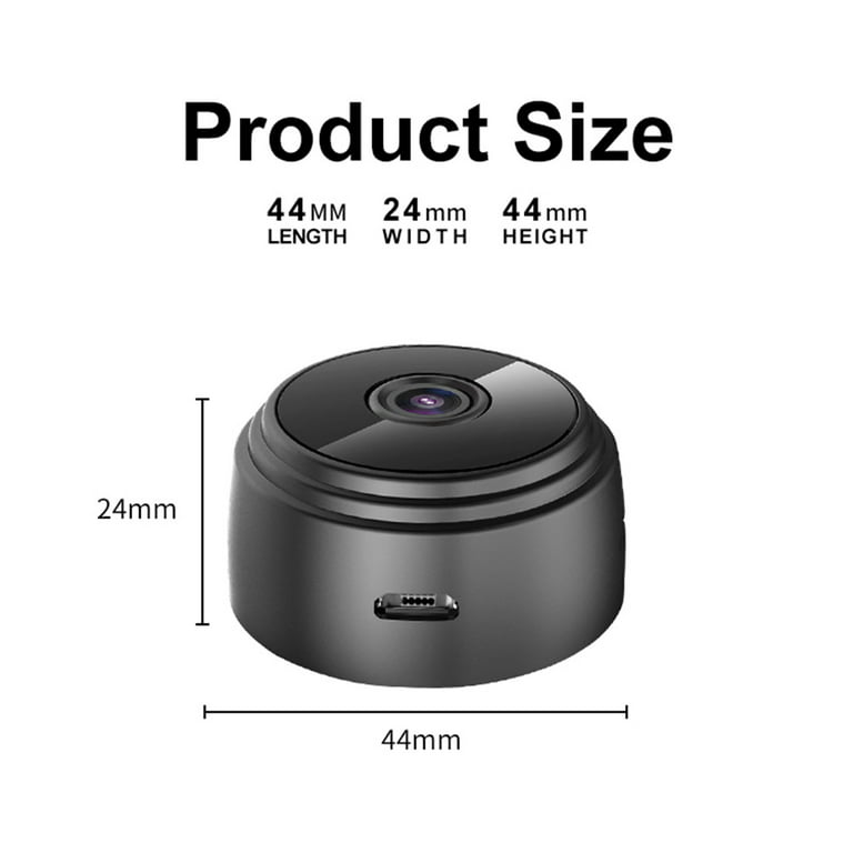 Mini Caméra GT-A9 WiFi Ultra HD 4K - SYSNET SHOP