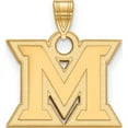 thumbnail image 1 of 10K Yellow Gold 10Ky Logoart Miami University Small Pendant (17 X 16) Made In United States 1y002mu, 1 of 5
