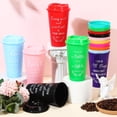 thumbnail image 3 of Set de 20 Vasos Reutilizables de Plástico para Café Skylety con Versículos Bíblicos de 16 oz, 3 of 7