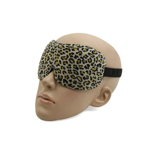 Travel 3D Eye Sleep Mask Shade Cover Rest Relax Blindfold Leopard Print - Walmart.com
