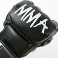 thumbnail image 2 of relayinert Gants de Boxe Demi-Doigt pour Choix Ultime pour Combattants Gants de Combat Résistants à l'Usure et Durables Adulte -10oz Rouge, 2 of 6