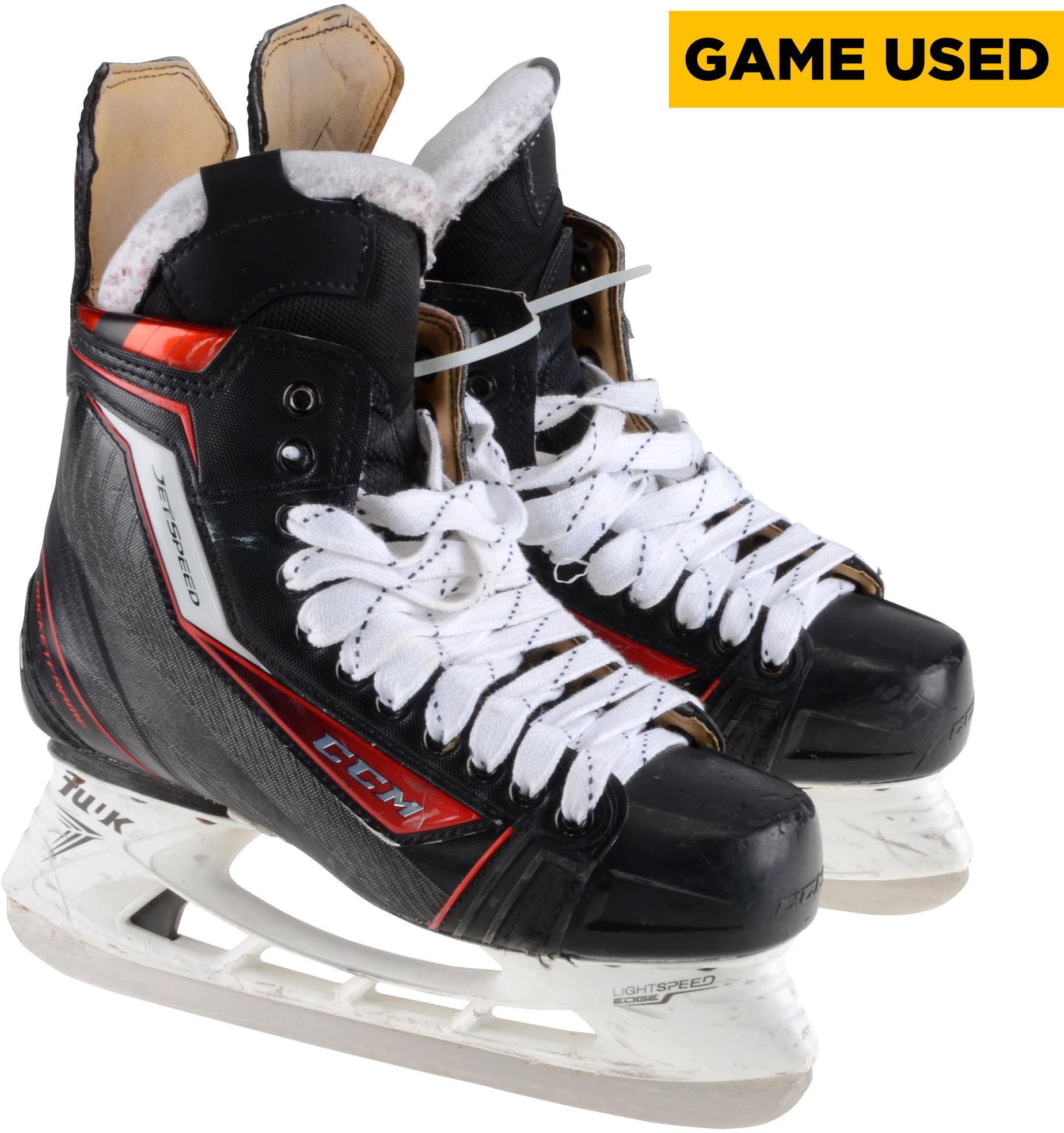 Derek Mackenzie Florida Panthers Game-Used CCM Skates from the 2017-18 NHL Season Fanatics Authentic Certified by Fanatics Authentic