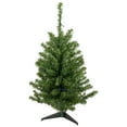 thumbnail image 2 of Northlight 3' Prelit Artificial Christmas Tree Canadian Pine - Multicolor Lights, 2 of 6