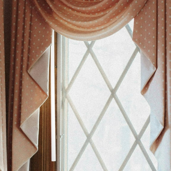 WEAVILUX Adjustable  Clear Acrylic Curtain Tension Rod 1Pack