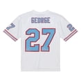 thumbnail image 3 of Men's Mitchell & Ness Eddie George White Tennessee Oilers Legacy Replica Jersey, 3 of 4