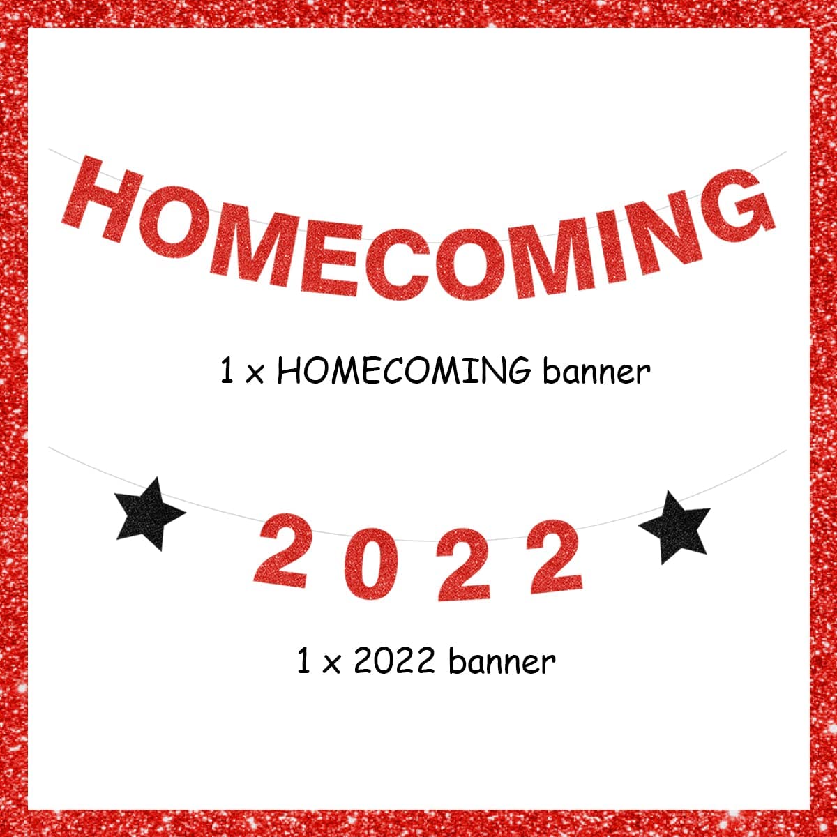 Homecoming Party Decorations Red and Black Homecoming Backdrop Balloon  Garland Banner 2023 for High School University Students Welcome Home Back  to