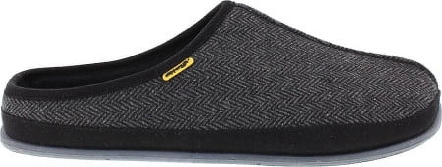 Deer Stags Unisex Wherever Tweed Slipper - Black - 7 Wide