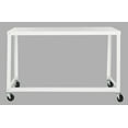 thumbnail image 3 of SAFAVIEH Bentley Modern Glam Writing Desk with Casters, White, 3 of 7