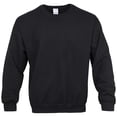 thumbnail image 1 of Gildan Men's Heavy Blend Crewneck Sweatshirt - X-Large - Black, 1 of 1