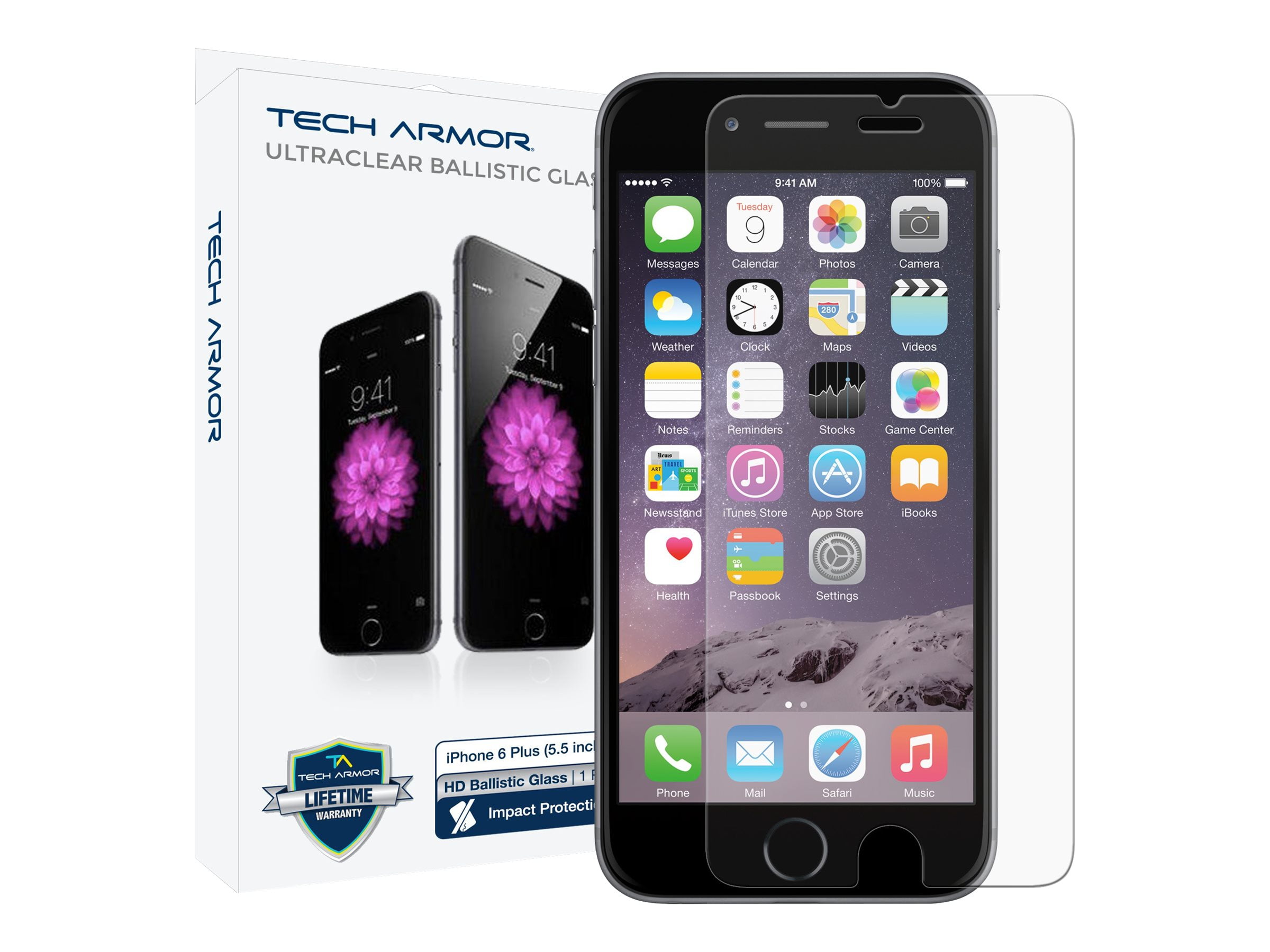 tech armor ballistic screen protector iphone 6s plus review