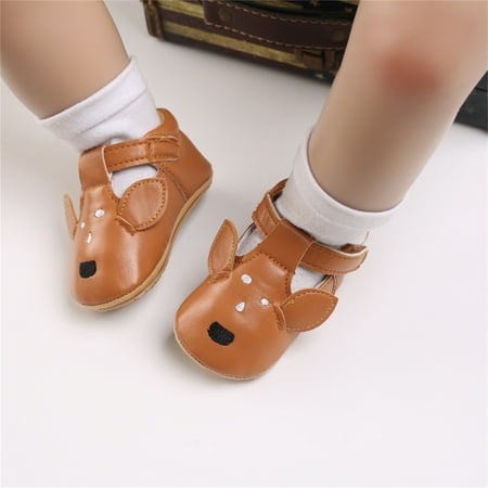 

eczipvz Toddler Shoes Summer Autumn Comfortable Baby Toddler Shoes Cute Animal Children Breathable Floor Baby Girl Shoes 12-18 Months Walking Khaki