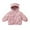 Pink, variant on KYAIGUO Toddler Kids Boys Girls Winter Snowsuit Outwear Little Boys Long Sleeve Cotton Coats Outwear Light Fashion Baby Thickened Warm Printed Jacket for 1-7 Years Old