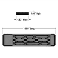 thumbnail image 3 of Ernst Mfg. 3/8&rdquo; Ratchet and Extension Tray - Black, 3 of 3