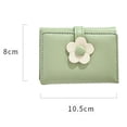 thumbnail image 2 of Porte-monnaie en Cuir PU Imprimé Fleur, 2 of 5