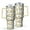 White Sunflower-9, variant on OBREWU Sunflowers Tumbler with Handle and Lid,40oz Sunflowers Double Wall Vacuum Insulated Tumbler,Sunflowers Cups Gift for Women and Men