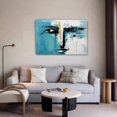 thumbnail image 5 of Abstract Art Modern Decorative Painting Portrait Framed Canvas Poster Bedroom Decor Sports Landscape Office Room Decor Gift,Frame-style,16x24inch(40x60cm), 5 of 8