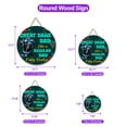 thumbnail image 5 of Great Dane Dad Like a Regular Dad Only Cooler Happy Father's Day Round Wood Sign Danes Dog Lover Gifts Hanging Wall Home Decor - 02007, 5 of 5