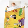 thumbnail image 5 of Phineas And Ferb Anti-Pilling Flannel 32"X48" Super Soft Plush Air Condition Quilt Fluffy Warm Cozy Decorative Blankets, 5 of 7