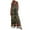 Cyan, variant on Women's Christmas Print Wide-Leg Strapless Tank Jumpsuit, Casual Style with Pockets, Black, Size S