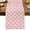 Pink, variant on Sky Blue Polka Dots Spots Dining Table Runner, Abstract Modern Minimalist Fade Texture Washable Table Runners Kitchen Coffee Table Center Decor for Home Party Holiday Wedding 13 x 36 Inches