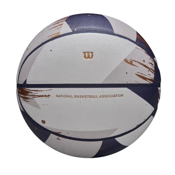 Baloncesto WILSON NBA Champagne Series blanco/azul/dorado #7