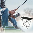 thumbnail image 4 of Outdoor Folding Stool, Portable Camping Seat, Lightweight Travel Resting Chair, Waterproof Steel Frame, Compact Design, Suitable for Fishing, Outdoor Activities, Family Outings, 4 of 7