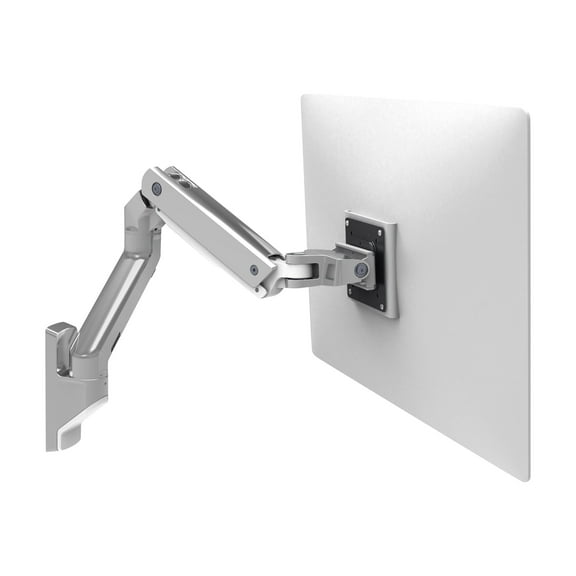 Ergotron 45-478-026 HX Wall Monitor Arm for 42" Monitors (Polished Aluminum)