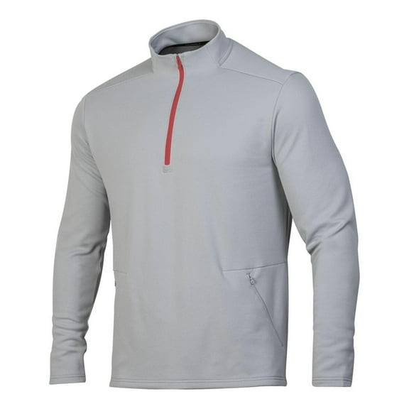 NEW Men's Under Armour Fusion Fleece 1/4 Zip Pullover Steel XL