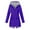 C Purple, variant on Fanxing Clearance Women Plus Size Rain Jacket Lightweight Waterproof Rain Coat with Hooded Stripes Windproof Windbreaker Fall Outerwear S-5XL