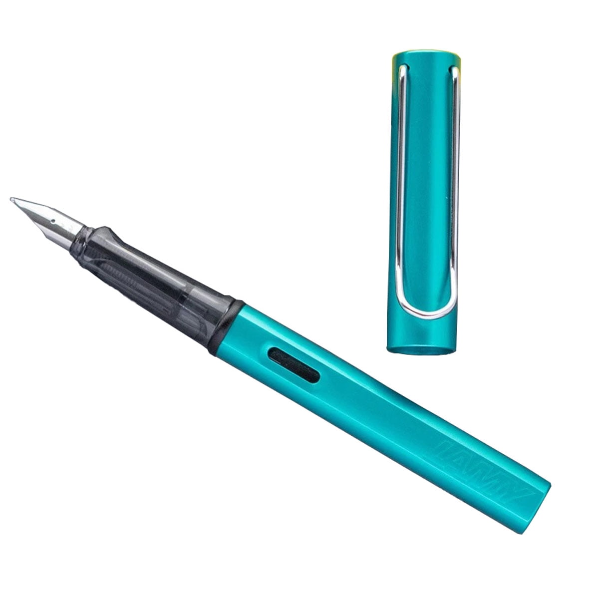 Lamy L23F AL-Star Aluminum Fountain Pen, Turmaline, Fine