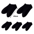 thumbnail image 7 of Cheers.US 5 Pairs Soft Ankle Socks Sweat Absorbent Cotton Unisex Low Cut Sports Tab Socks for Ourdoor Activities, 7 of 7